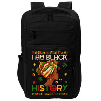 I Am Black History Month African American Impact Tech Backpack