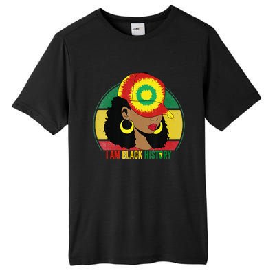 I Am Black Woman Melanin Africa Pride History BHM Tall Fusion ChromaSoft Performance T-Shirt