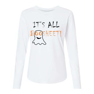 It's all boosheet! Womens Cotton Relaxed Long Sleeve T-Shirt