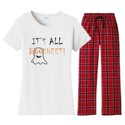 It's all boosheet! Women's Flannel Pajama Set