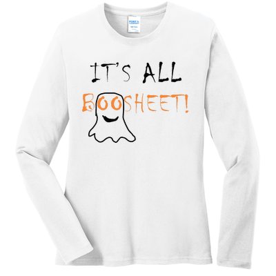 It's all boosheet! Ladies Long Sleeve Shirt