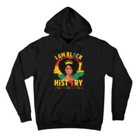 I Am Black History African Girl Black History Month Hoodie