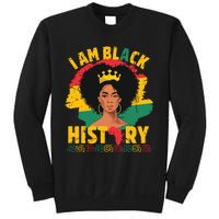 I Am Black History African Girl Black History Month Sweatshirt