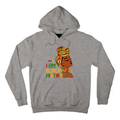 I Am Black History Month African American Tall Hoodie