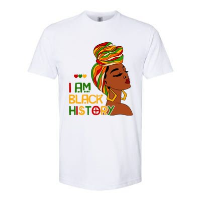 I Am Black History Month African American Softstyle® CVC T-Shirt