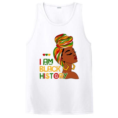 I Am Black History Month African American PosiCharge Competitor Tank