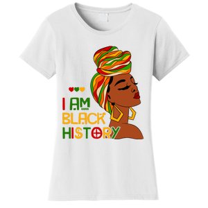 I Am Black History Month African American Women's T-Shirt