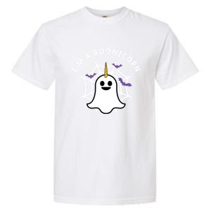 Im A Boonicorn Funny Unicorn Ghost Gift Garment-Dyed Heavyweight T-Shirt