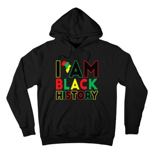 I Am Black History Month African American Pride Celebration Hoodie