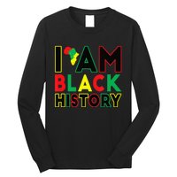 I Am Black History Month African American Pride Celebration Long Sleeve Shirt