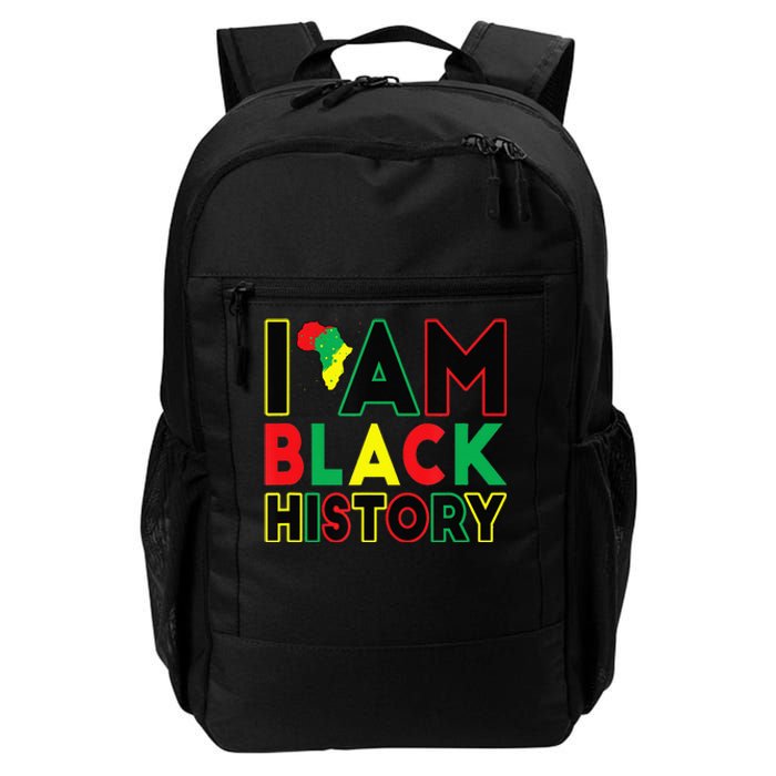 I Am Black History Month African American Pride Celebration Daily Commute Backpack