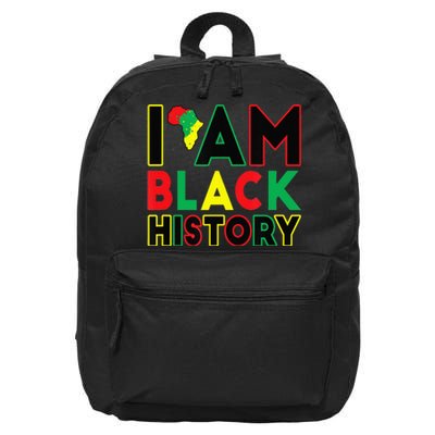 I Am Black History Month African American Pride Celebration 16 in Basic Backpack