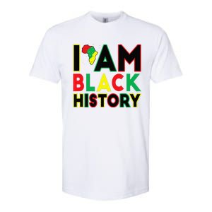 I Am Black History Month African American Pride Celebration Softstyle CVC T-Shirt