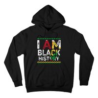 I Am Black History Month African American Pride Celebration Hoodie