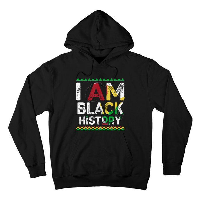 I Am Black History Month African American Pride Celebration Hoodie