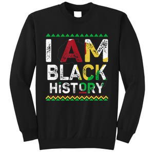 I Am Black History Month African American Pride Celebration Sweatshirt