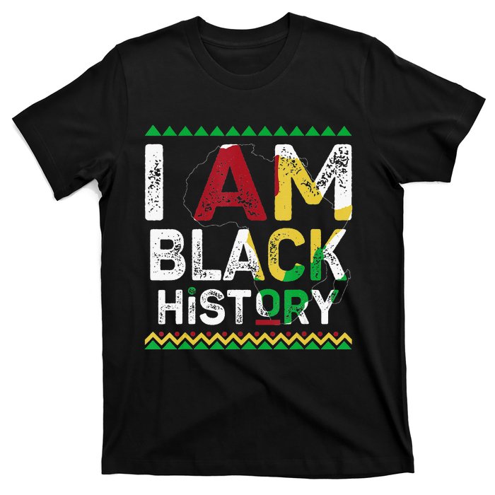 I Am Black History Month African American Pride Celebration T-Shirt