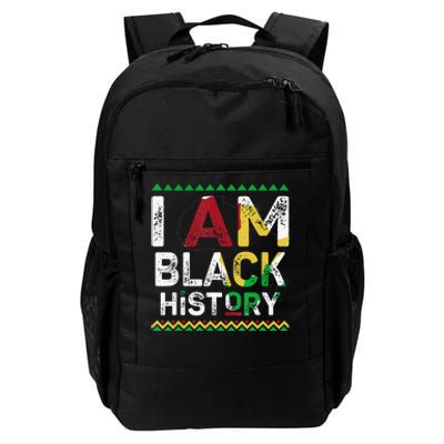 I Am Black History Month African American Pride Celebration Daily Commute Backpack