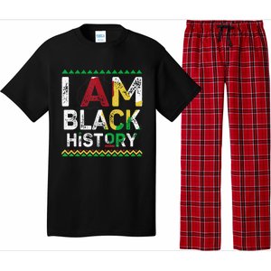 I Am Black History Month African American Pride Celebration Pajama Set