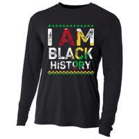 I Am Black History Month African American Pride Celebration Cooling Performance Long Sleeve Crew