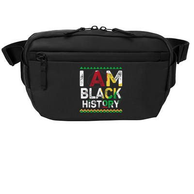 I Am Black History Month African American Pride Celebration Crossbody Pack