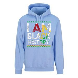 I Am Black History Month African American Pride Celebration Unisex Surf Hoodie