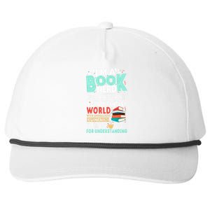 Im A Book Nerd Funny Reading Gifts For Book Lovers Snapback Five-Panel Rope Hat