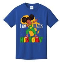 I Am Black History Women Black History Month Kids T-Shirt