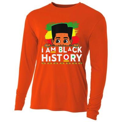 I Am Black History Black History Month Cooling Performance Long Sleeve Crew