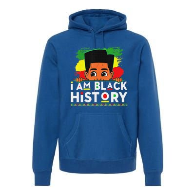 I Am Black History Black History Month Premium Hoodie