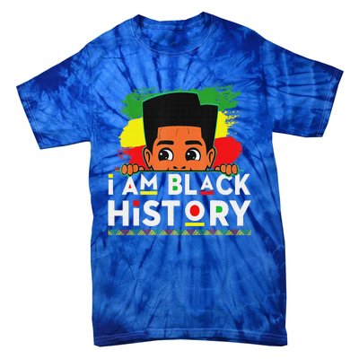 I Am Black History Black History Month Tie-Dye T-Shirt