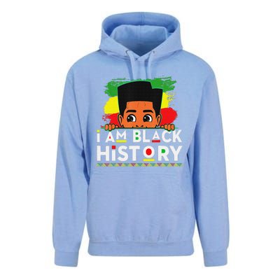 I Am Black History Black History Month Unisex Surf Hoodie