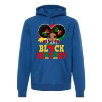 I Am Black History Month Black Melanin Gift Premium Hoodie