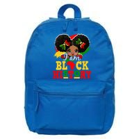 I Am Black History Month Black Melanin Gift 16 in Basic Backpack