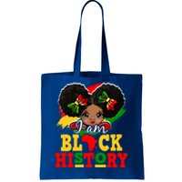 I Am Black History Month Black Melanin Gift Tote Bag