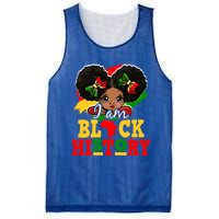 I Am Black History Month Black Melanin Gift Mesh Reversible Basketball Jersey Tank