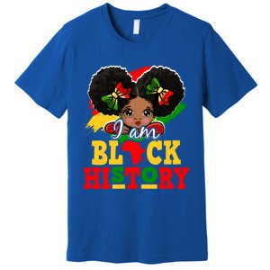 I Am Black History Month Black Melanin Gift Premium T-Shirt