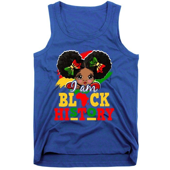 I Am Black History Month Black Melanin Gift Tank Top