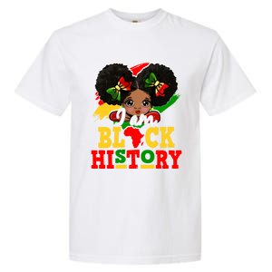 I Am Black History Month Black Melanin Gift Garment-Dyed Heavyweight T-Shirt