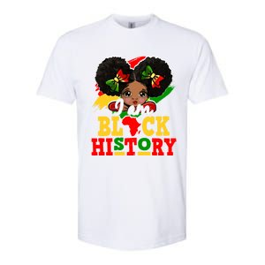 I Am Black History Month Black Melanin Gift Softstyle CVC T-Shirt