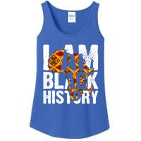 I Am Black History Month Melanin African Map Juneteenth Cool Gift Ladies Essential Tank