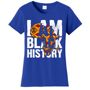 I Am Black History Month Melanin African Map Juneteenth Cool Gift Women's T-Shirt