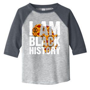 I Am Black History Month Melanin African Map Juneteenth Cool Gift Toddler Fine Jersey T-Shirt