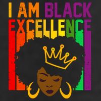 I Am Black Excellence Trucker Hat