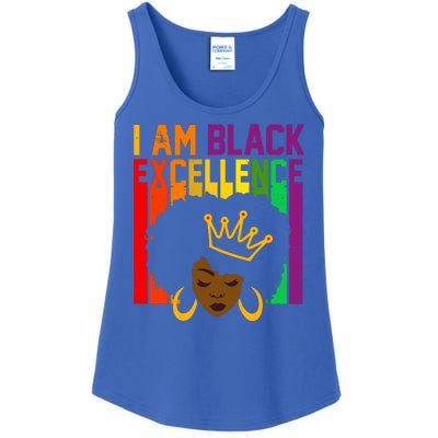 I Am Black Excellence Ladies Essential Tank