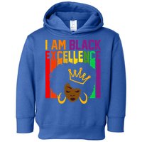 I Am Black Excellence Toddler Hoodie