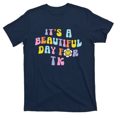 It’S A Beautiful Day For Tk Learning Retro Teacher Students T-Shirt