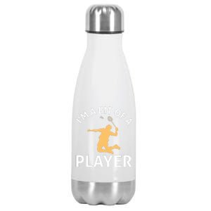 I'm A Bit Of A Player Stainless Steel Insulated Water Bottle