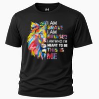 I Am Brave Bruised I Am Who Im Meant To Be Gift Cooling Performance Crew T-Shirt