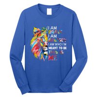 I Am Brave Bruised I Am Who Im Meant To Be Gift Long Sleeve Shirt